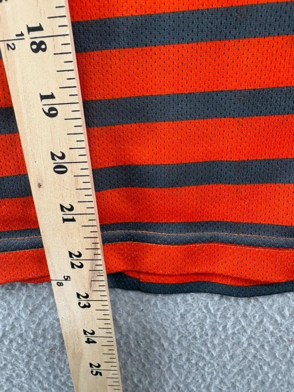 Troy Lee Designs Youth M MTB Bike Jersey Orange Gray Motocross BMX